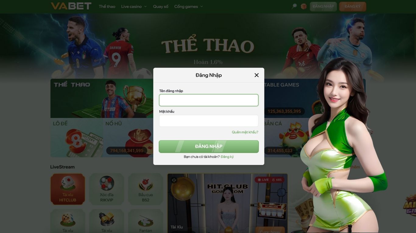 Chi tiết các bước để đăng nhập vào nhà cái Vabet